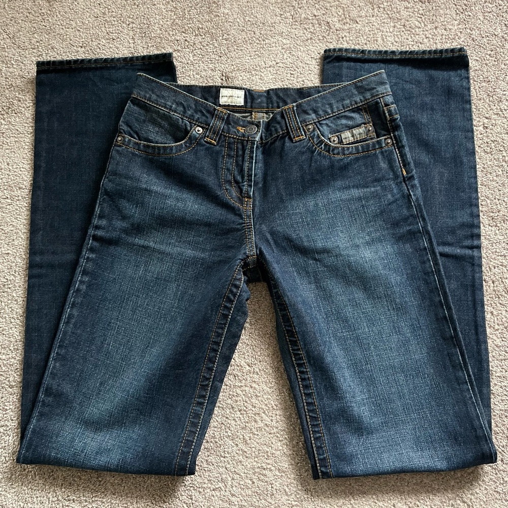 Calvin Klein Jeans Brand New Mid-Rise Straight-leg Bootcut Jeans, Size 26